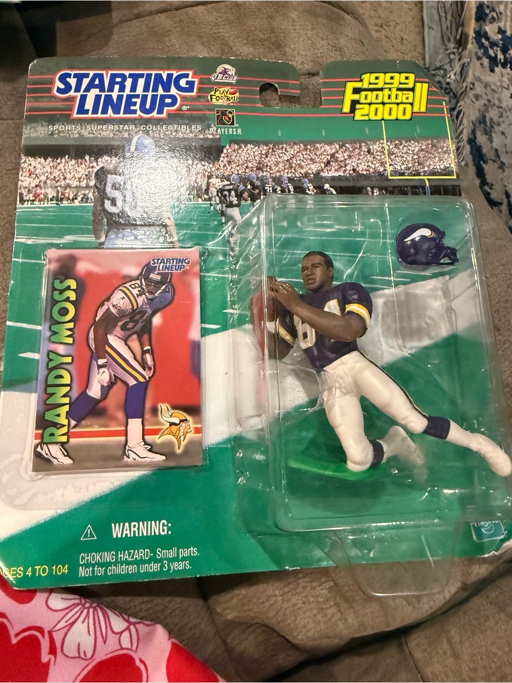 Randy Moss Starting Lineup figure 1999 2000 football